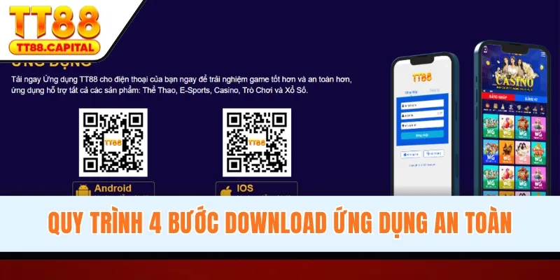 Quy trình 4 bước download ứng dụng an toàn